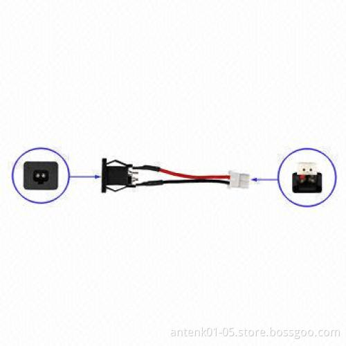 DC Power Cable with DC Female Socket